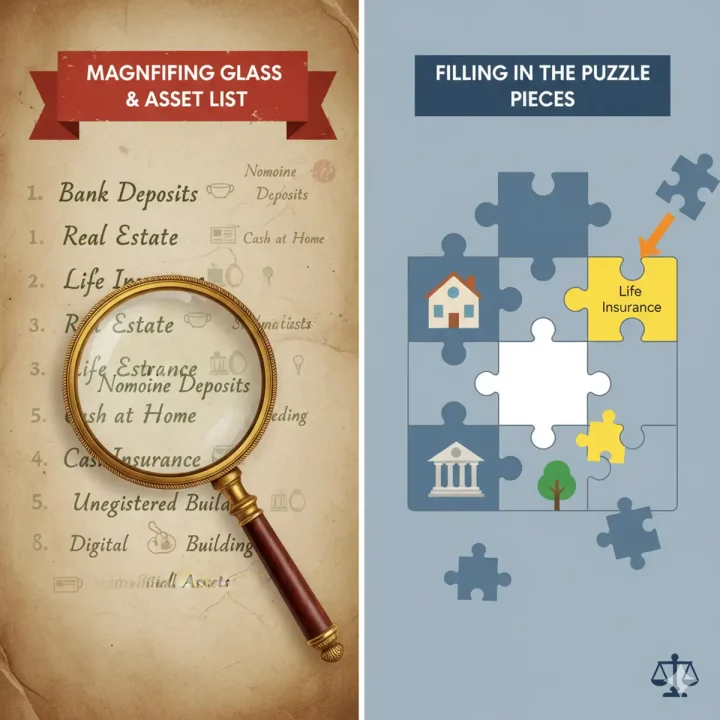 【司法書士が解説】相続税の申告漏れを防ぐ!見落としがちな『隠れ財産』リストと調査対策の画像