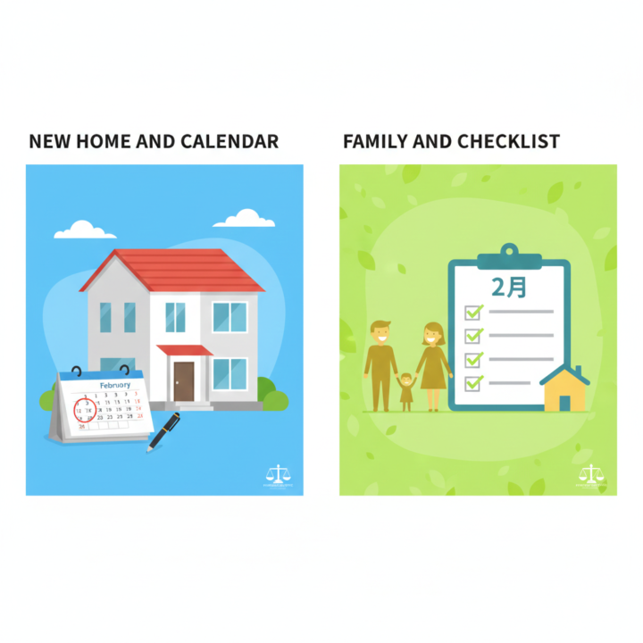 春の引越し成功は2月から！不動産売買・住宅購入手続きを司法書士が徹底解説の画像